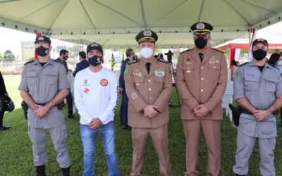 Unimil prestigia a instalação e criação da 19ª CRPM, em Caldas Novas