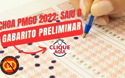Gabarito preliminar da prova do CHOA 2022