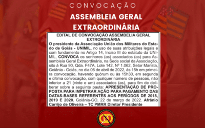 CONVOCAÇÃO ASSEMBLEIA GERAL EXTRAORDINÁRIA