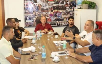 Diretoria da UNIMIL se reúne com aprovados do concurso CBMGO 2022