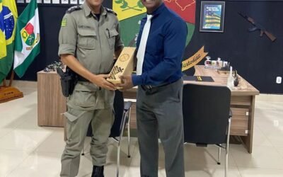 UNIMIL visita Subcomandante do 10º BPM de Luziânia