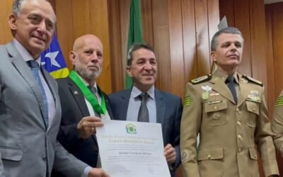 Presidente da UNIMIL recebe Medalha Francisco Januário da Gama Cerqueira