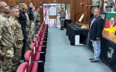 Vice-presidente da UNIMIL prestigia aula inaugural do 1º Curso de Caçador Designado Policial