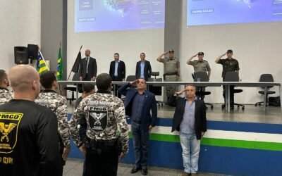 Vice-presidente da UNIMIL acompanha aula inaugural do 18º Curso de Operações de Inteligência Policial Militar