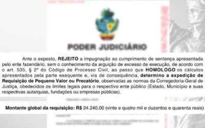 Associado logra êxito em ação no valor de mais de 24 mil reais relativa à licença prêmio não gozada