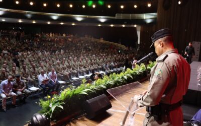 Presidente e diretor de comunicações da Unimil prestigiam formatura da 1ª Turma de 2024 do CAS da PMGO