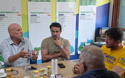 Presidente da UNIMIL Goiás participa de reunião com o deputado Glaustin da Fokus para tratar da PEC da Segurança Pública