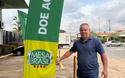 UNIMIL Goiás entrega quase uma tonelada de alimentos e fortalece parceria com o Sesc Mesa Brasil