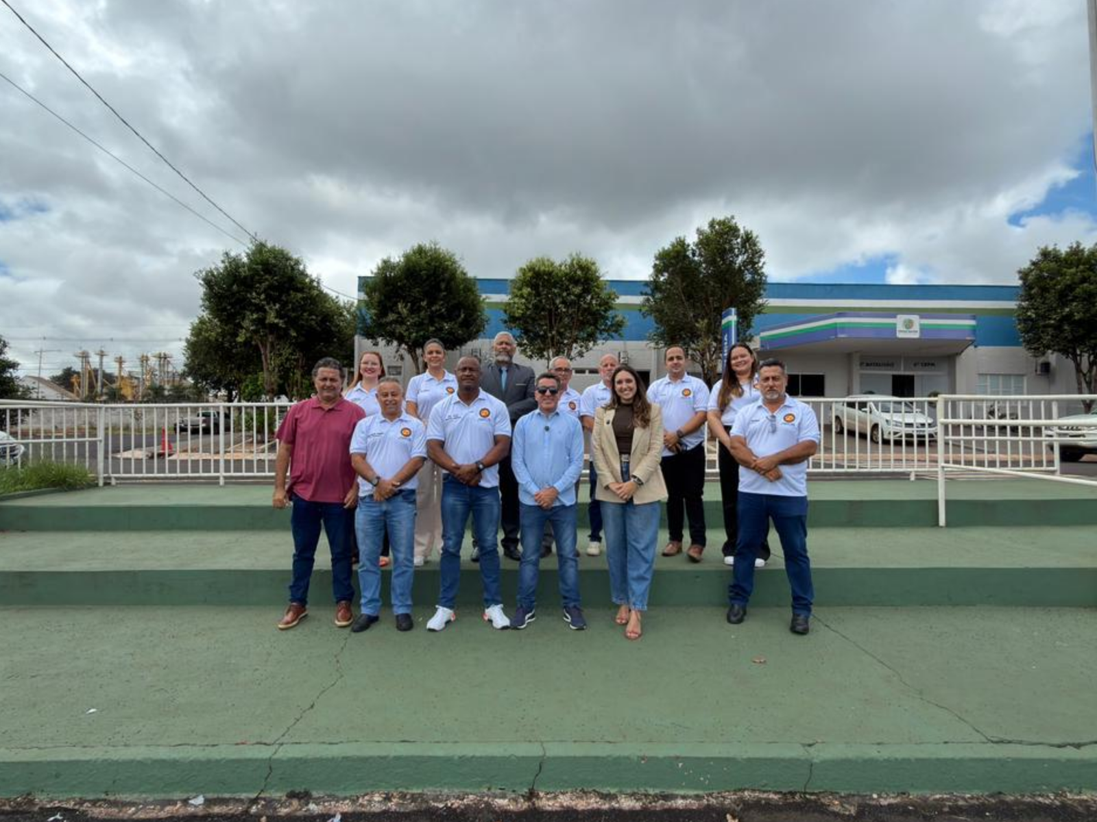 UNIMIL Participativa e Sem Fronteiras visita 8º CRPM/2°BPM em Rio Ver