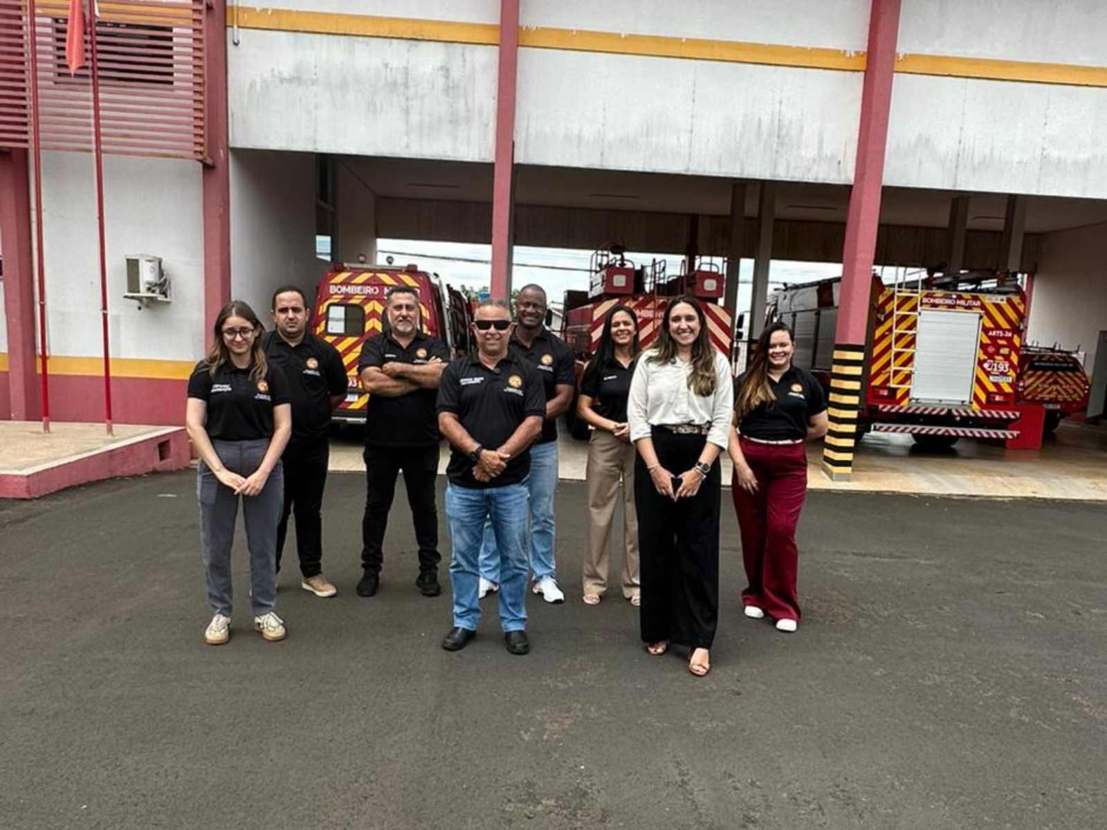 UNIMIL Participativa e Sem Fronteiras visita 4º BBM em Rio Verde