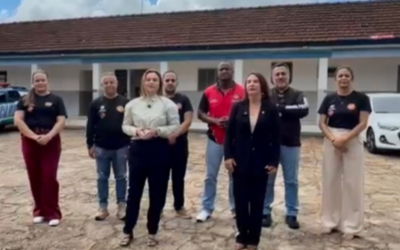 UNIMIL Participativa e Sem Fronteiras, que esteve no 11° BPM em Pires do Rio