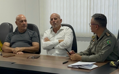 Presidente da UNIMIL Goiás, Coronel Carrijo, participa de reunião no Comando-Geral da Polícia Militar