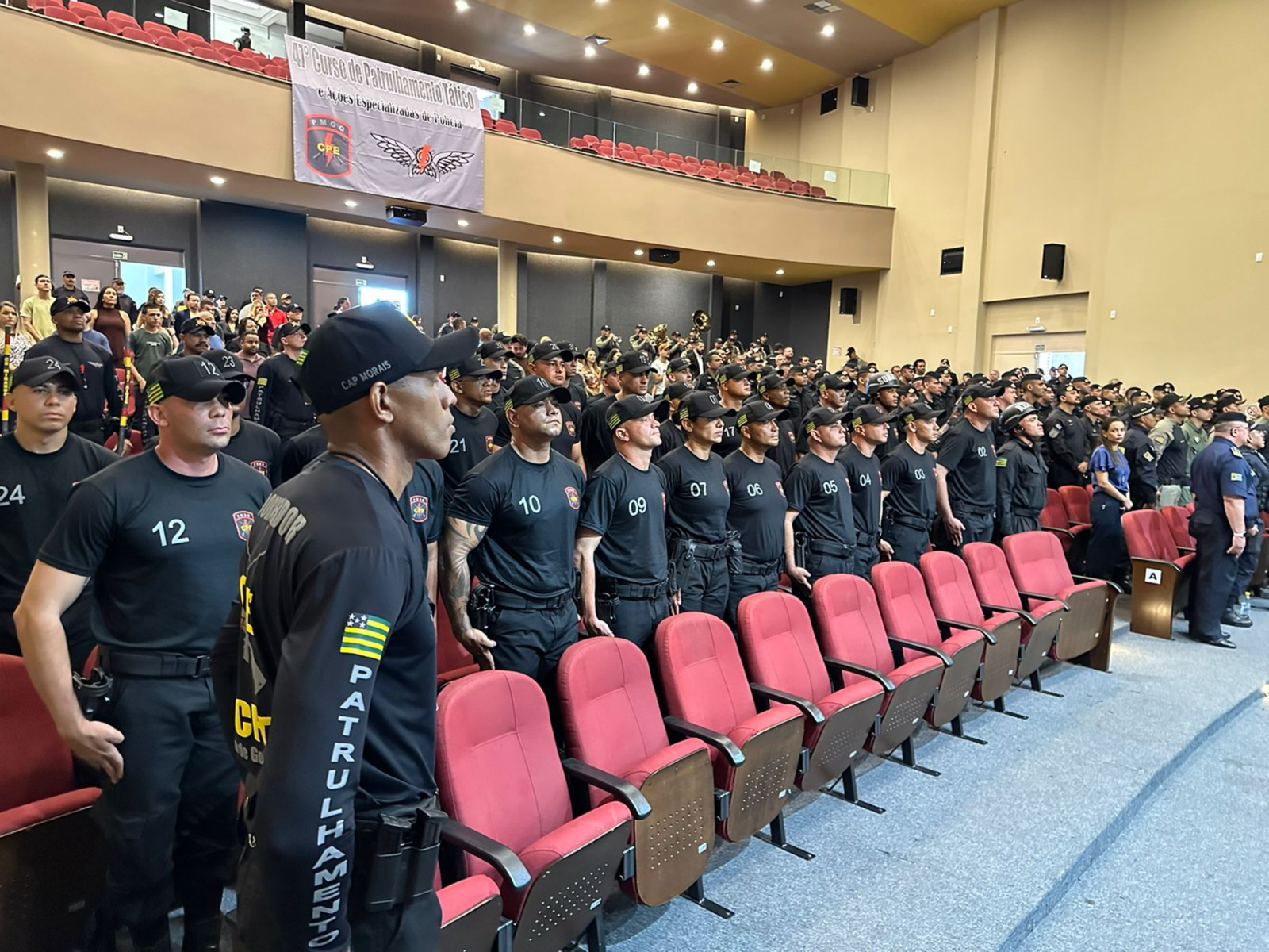 Diretoria da UNIMIL Goiás marca presença na aula inaugural do 47º CPT