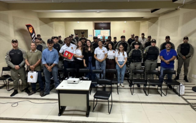UNIMIL Participativa e Sem fronteiras esteve no 39º BPM, em Aparecida de Goiânia