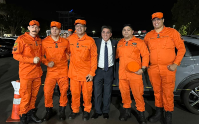 Diretor de comunicação da UNIMIL Goiás prestigia formandos da 14ª turma do CHOA CMBGO
