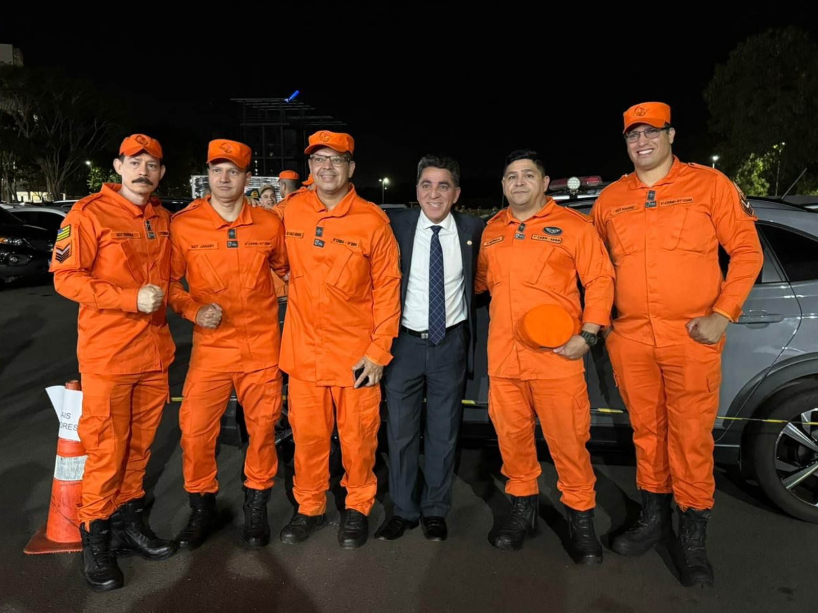 Diretor de comunicação da UNIMIL Goiás prestigia formandos da 14ª turma do CHOA CMBGO