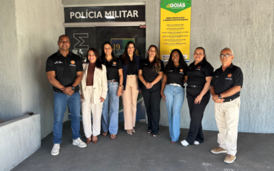 UNIMIL participativa e sem fronteiras e sem fronteiras esteve no 49° BPM, em Goianira
