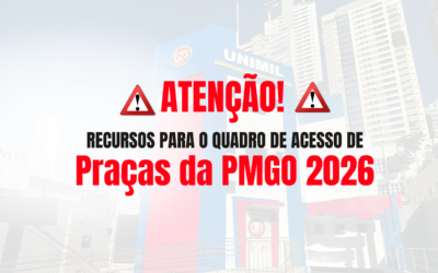 Recurso para o Quadro de Acesso de Praças da PMGO 2026